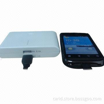 Universal Power Bank with LED Phone Charge USB, 10,000mAh Capacity